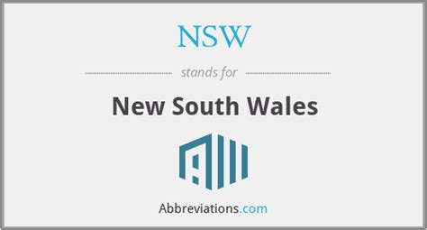 what does nsw stand for